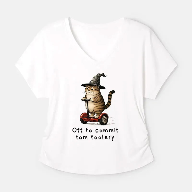 Modal Dolman Sleeve T-Shirt for Daily Wear
