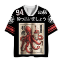 Japanese octopus mesh jersey for summer