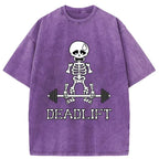 Washed unisex t-shirt for daily wear