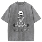 Washed unisex t-shirt for daily wear
