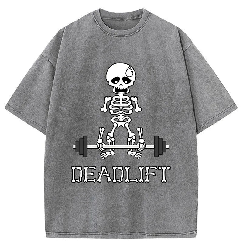 Washed unisex t-shirt for daily wear