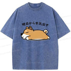 kyoto lion vintage streetwear tee