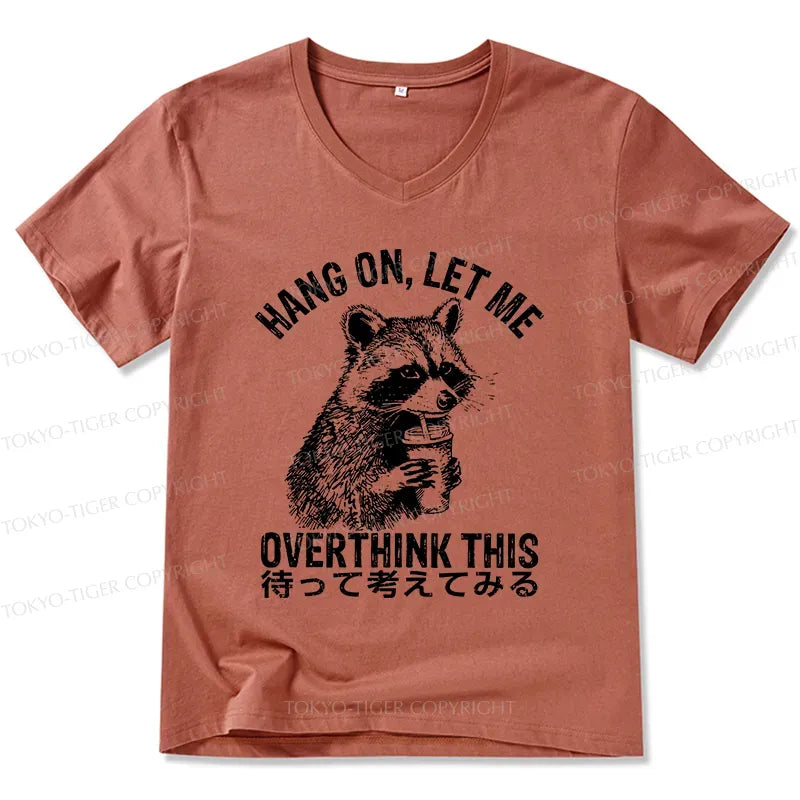 Unisex Cotton V-Neck Tee with Free Shipping