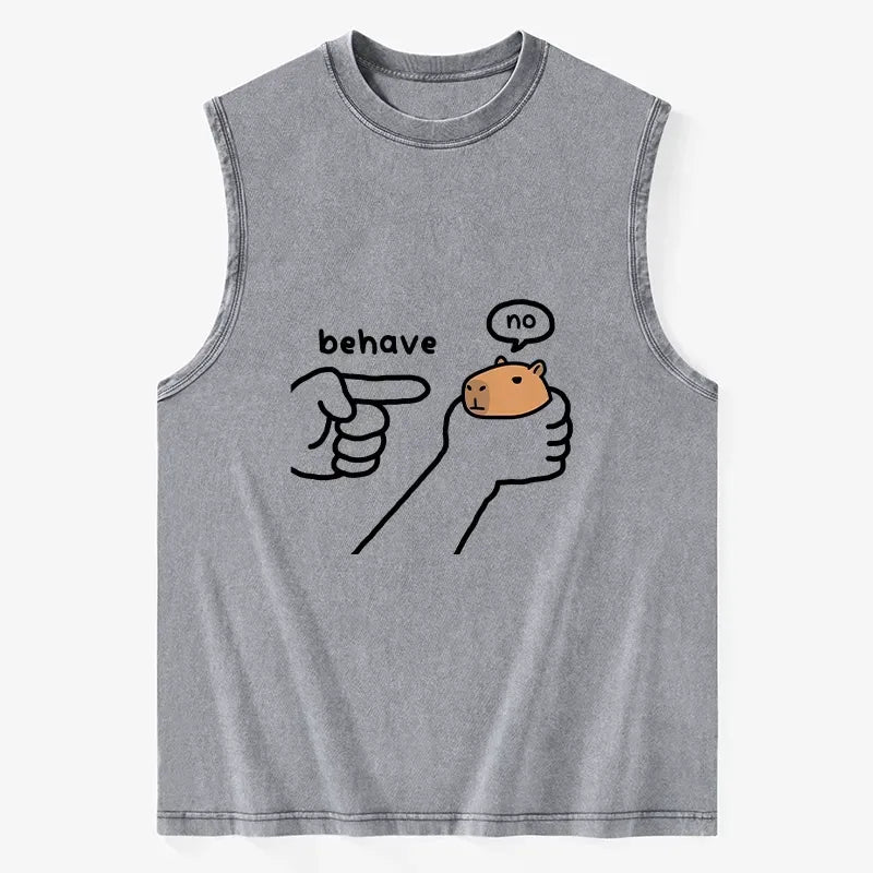 Vintage Capybara Tank on Sale