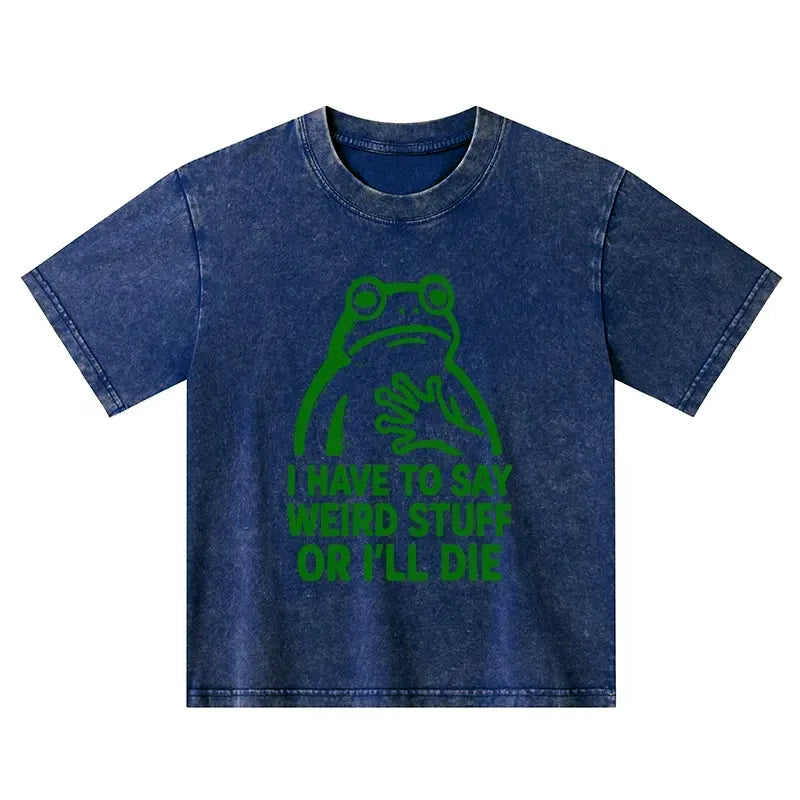 Trending Japanese Frog T-Shirt for Kids