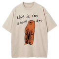 Kyoto lion unisex cotton t-shirt streetwear