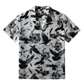 Kyoto-Lion Crows Amongst Blossoms Aloha Hawaiian Shirt