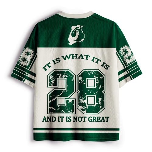 Japanese Frog Mesh Jersey for Streetwear