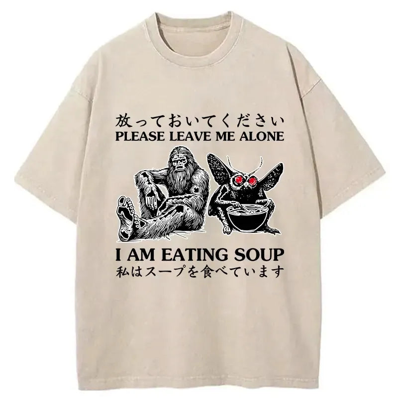 funny leave me alone t-shirt
