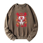 Japanese Kitsune Mask Sweatshirt for Daily Wear