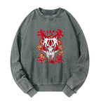 Japanese Kitsune Mask Sweatshirt for Daily Wear