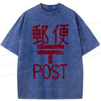 Kyoto-Lion Japanese Post Washed T-Shirt