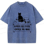Kyoto Lion funny cat tee for streetwear