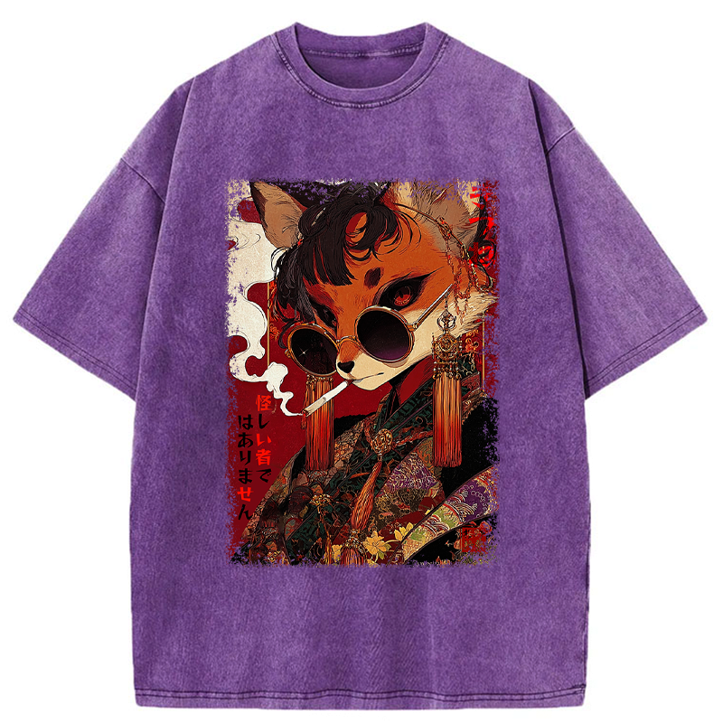 Japanese Vintage Fox T-Shirt