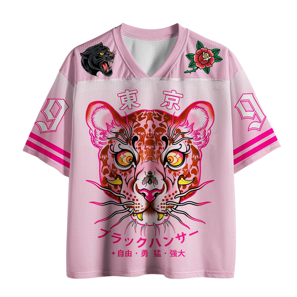 Trending Kyoto Lion Mesh Jersey for Streetwear