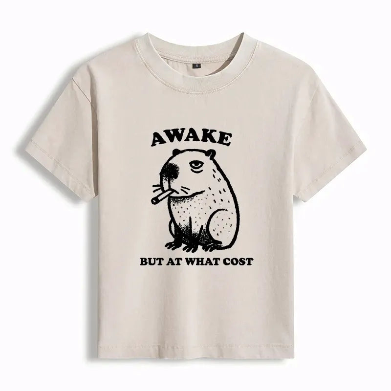 Kyoto Lion Capybara Women's Vintage Tee