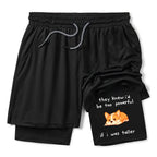 Kyoto-Lion Funny Short Dog Joke Training Shorts