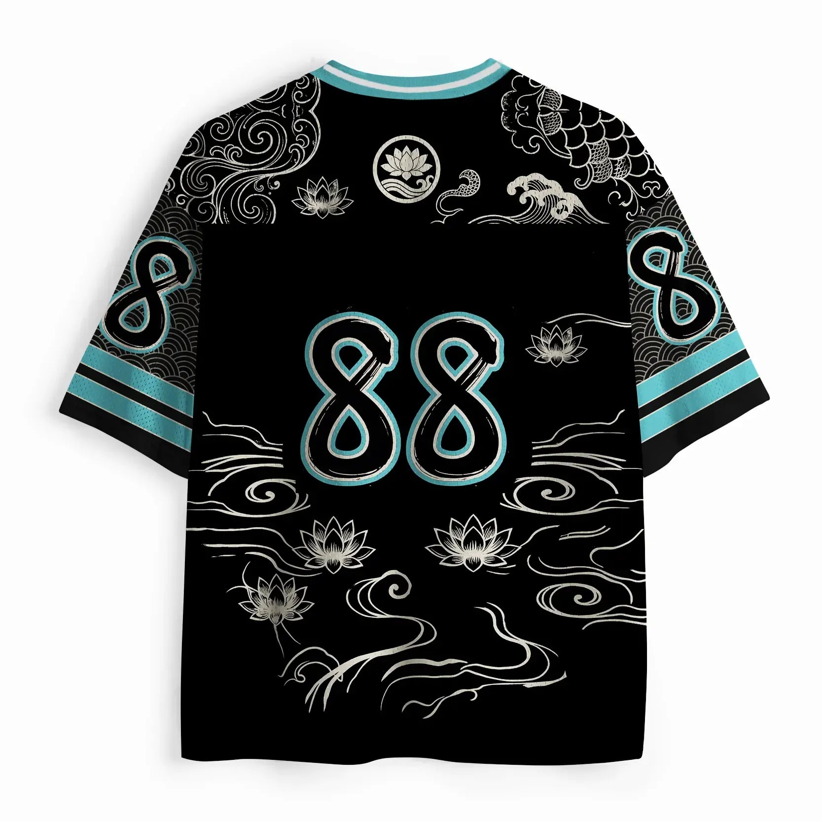 Japanese Koi Mesh Jersey for Summer