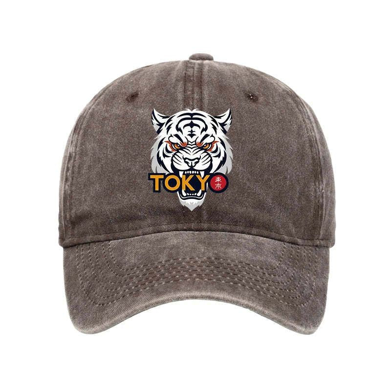 Japanese washed cap for daily wear