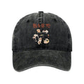 Kyoto-Lion Drunken Cats Washed Cap