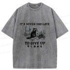 Unisex cotton t shirt with Japanese design