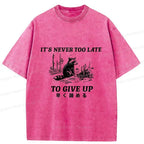 Kyoto lion give up early t shirt on sale