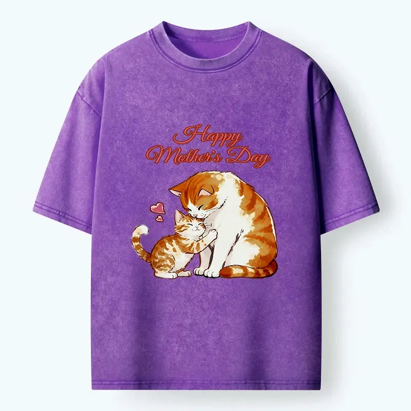 Japanese cat t-shirt free shipping