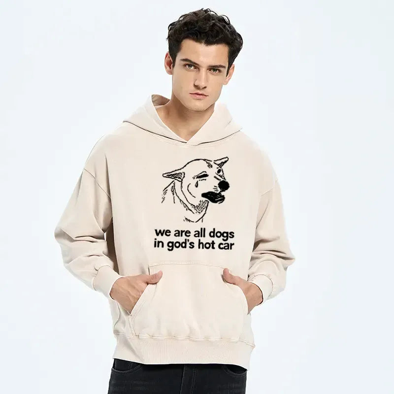Japanese Washed Hoodie for Daily Wear
