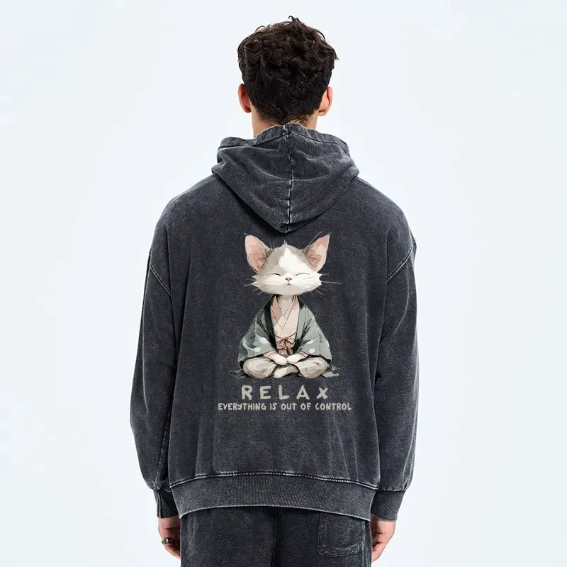 washed zip hoodie unisex