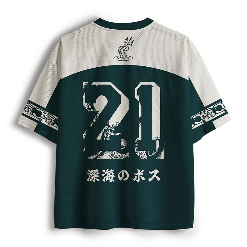 Japanese Octopus Mesh Jersey for Summer