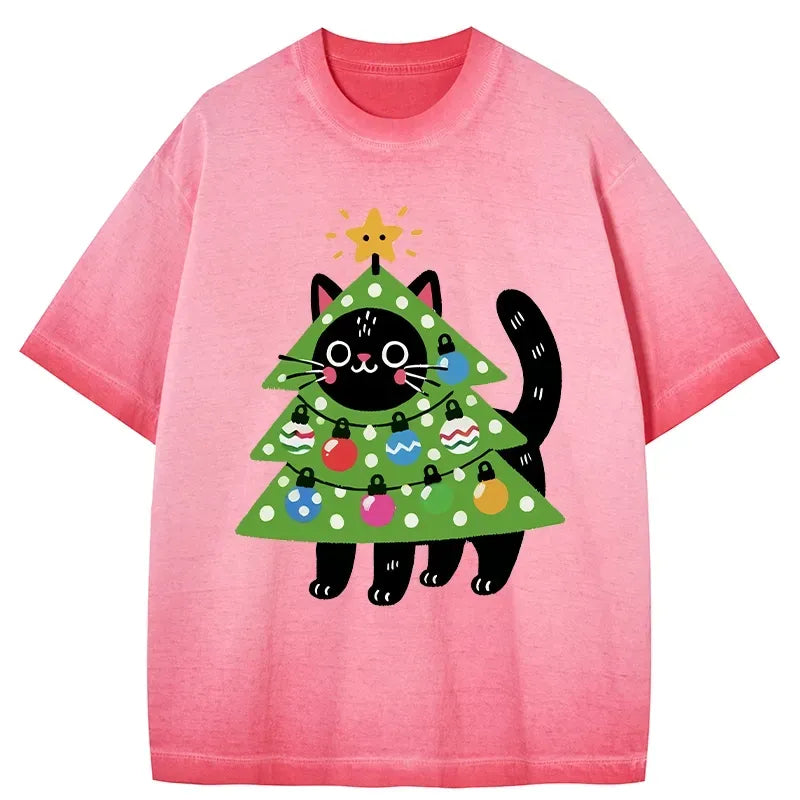 japanese cat t-shirt for summer