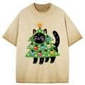 japanese cat t-shirt for summer