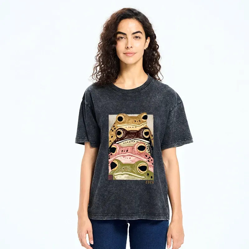 whimsical frog t-shirt gift idea