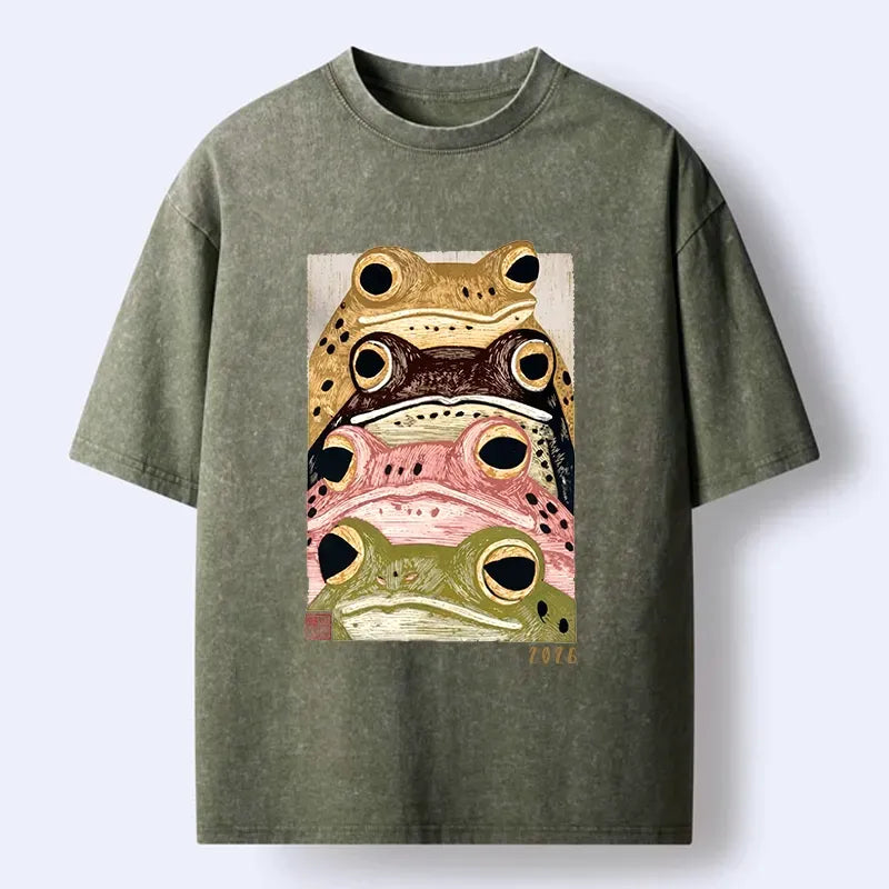 whimsical frog t-shirt gift idea