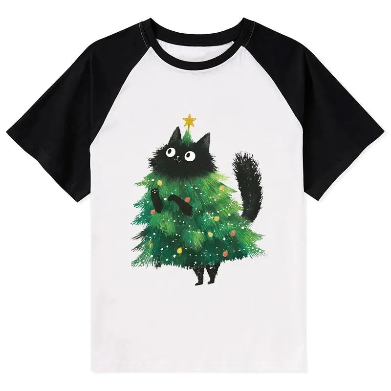 Vintage Japanese cat t-shirt best seller