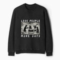 Japanese Cat Sweatshirt for Daily Wear