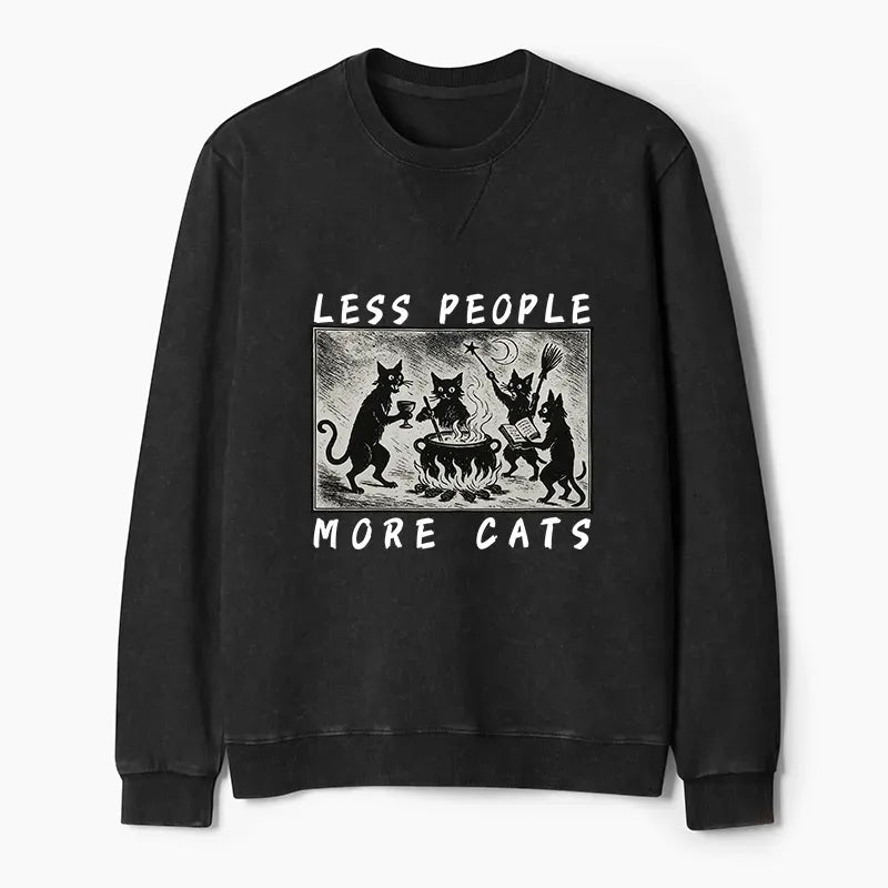 Japanese Cat Sweatshirt for Daily Wear