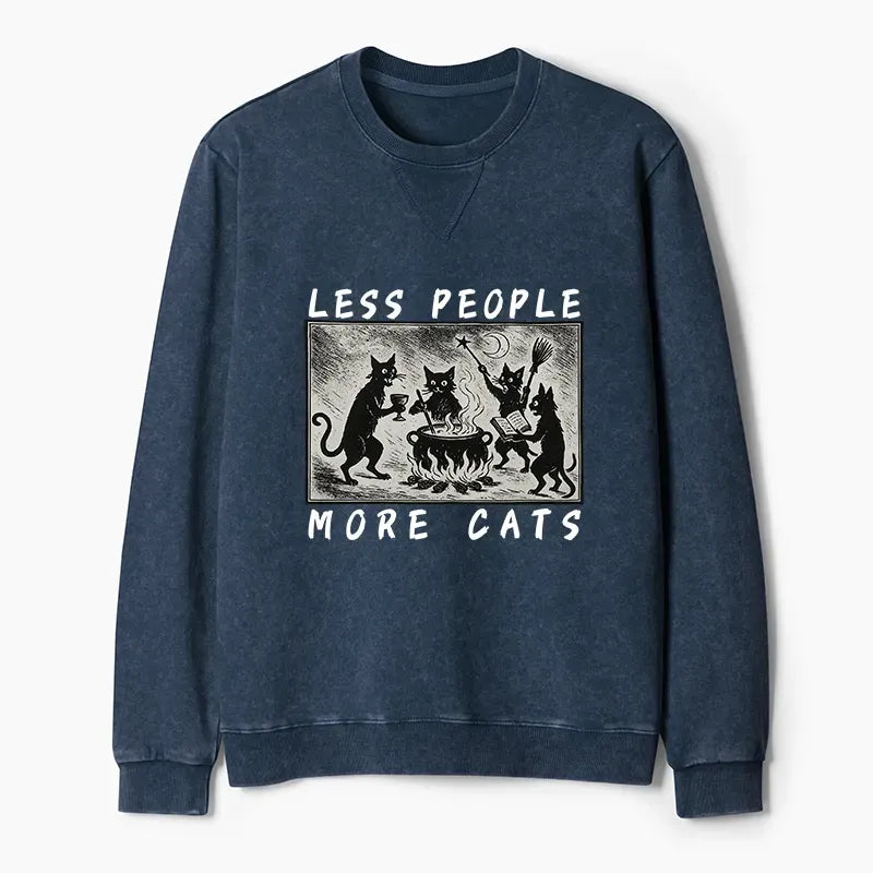 Japanese Cat Sweatshirt for Daily Wear