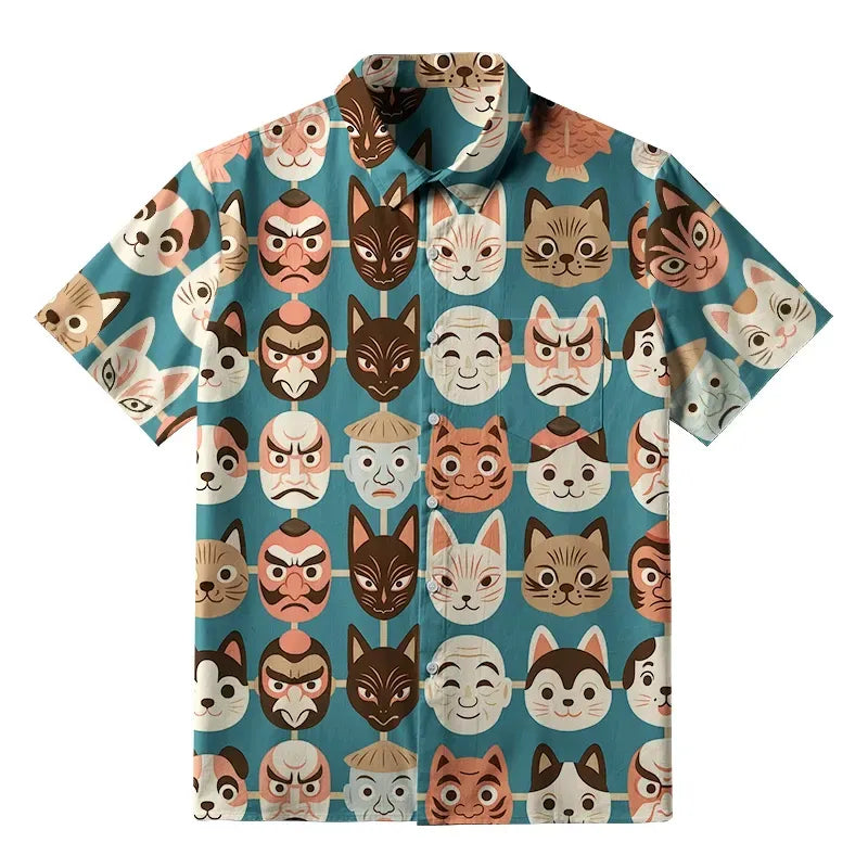 Unisex Japanese Lion Shirt with Free Shipping