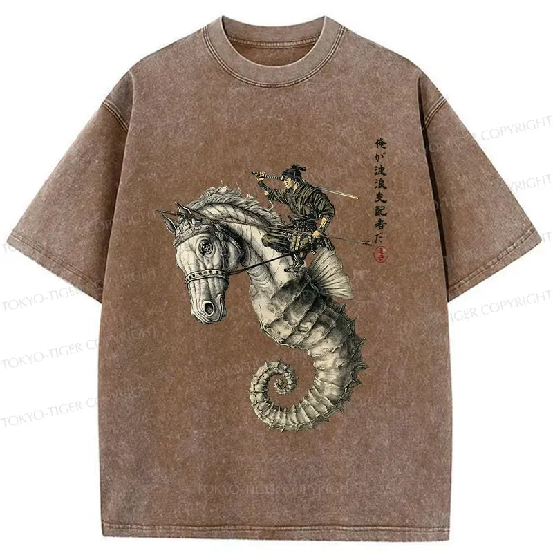 Kyoto Lion Vintage T-Shirt for Daily Wear