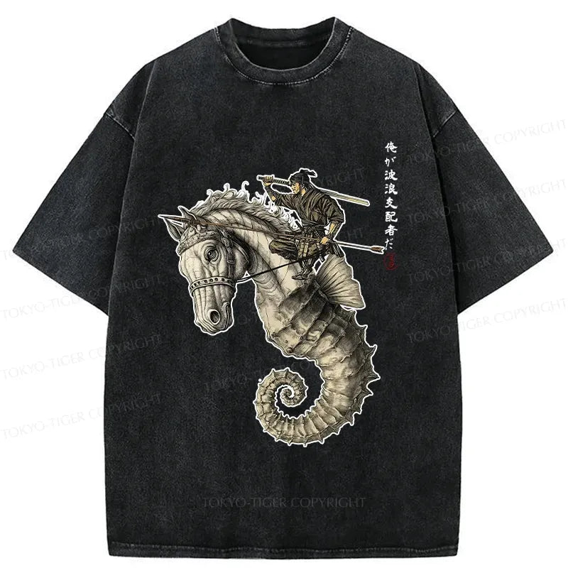 Japanese Wave Master Washed T-Shirt