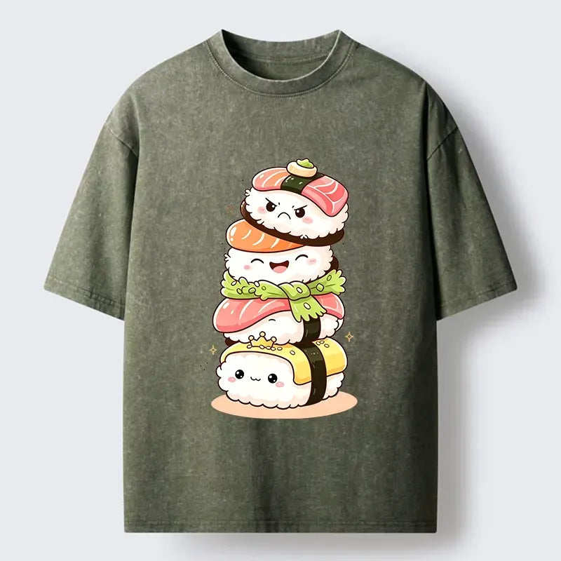 japanese sushi t-shirt for anime convention