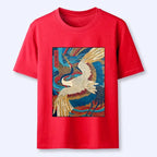 Japanese Vintage Crane T-Shirt