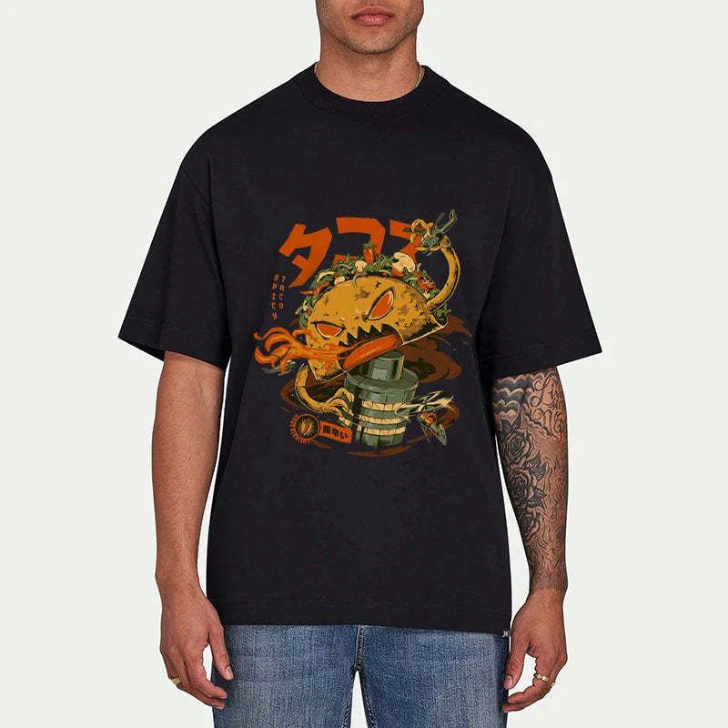 kyoto lion spicy taco shirt