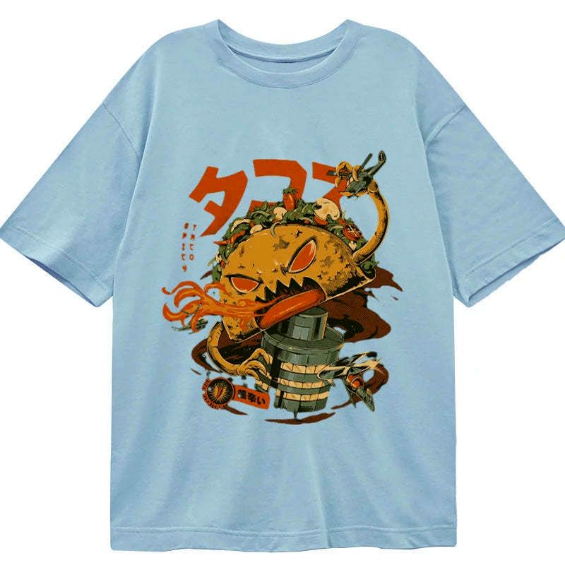 soft cotton japanese graphic tee