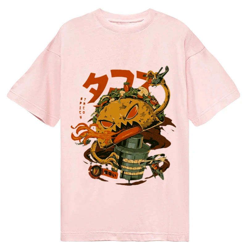 soft cotton japanese graphic tee
