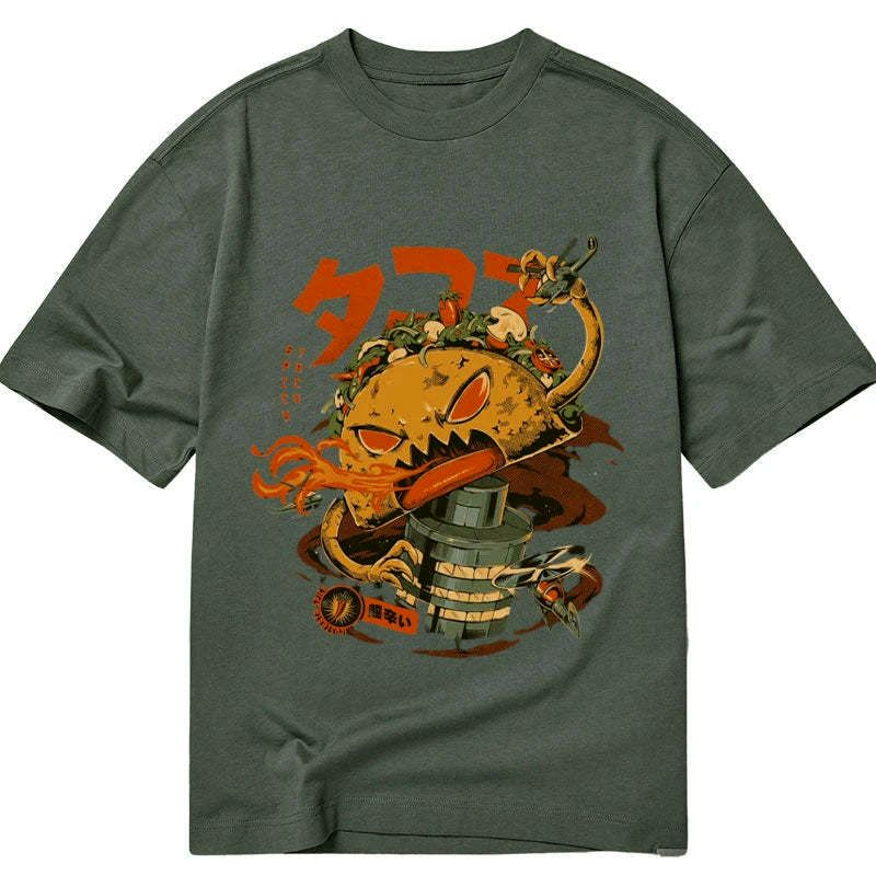 soft cotton japanese graphic tee
