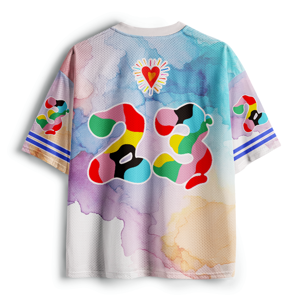 Japanese Style Mesh Jersey on Sale