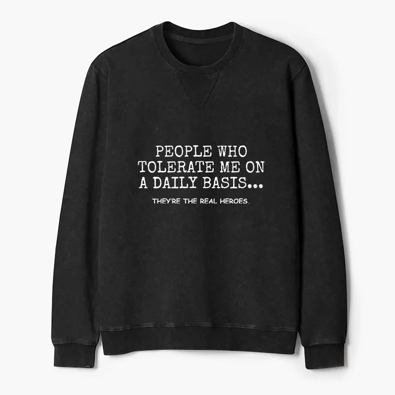 kyoto lion washed terry sweatshirt