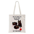 japanese cat tote bag for daily wear